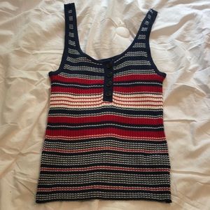 American Eagle Fitted Sweater Tank